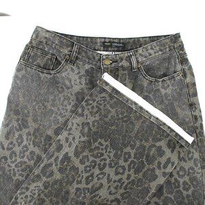 FINESSE "NERIDA" LEOPARD WIDE LEG JEANS🐆